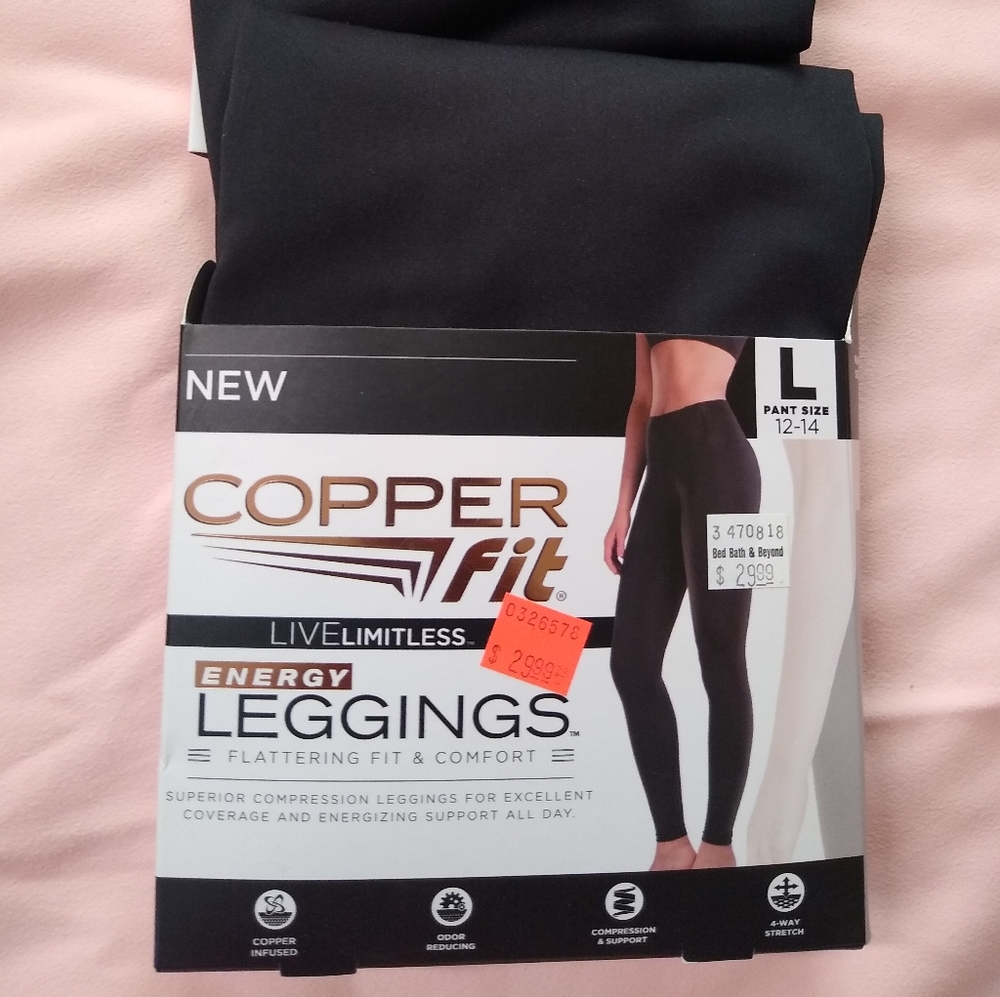 Copper Infused Energy Leggings